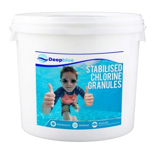 Deep Blue Pro - Stabilised Chlorine Granules 2kg Rapid dissolve Neutral PH