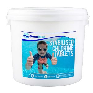Deep Blue Pro - Mini 20g STABILISED Chlorine Tablets 25 kg SLOW RELEASE